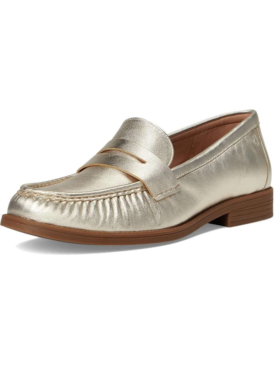 Женские лоферы Cole Haan Stassi Soft Driving Style — изображение 7 из 7, золотистый