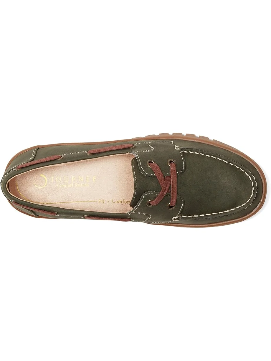 Женские лодочки Journee Collection marion — изображение 2 из 7, оливковый