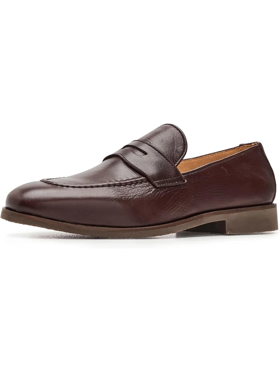 Мужские лоферы Peter Millar Madison Penny — коричневый