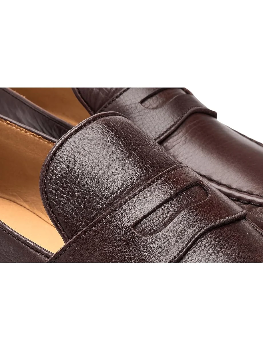 Мужские лоферы Peter Millar Madison Penny — изображение 6 из 6, шоколад