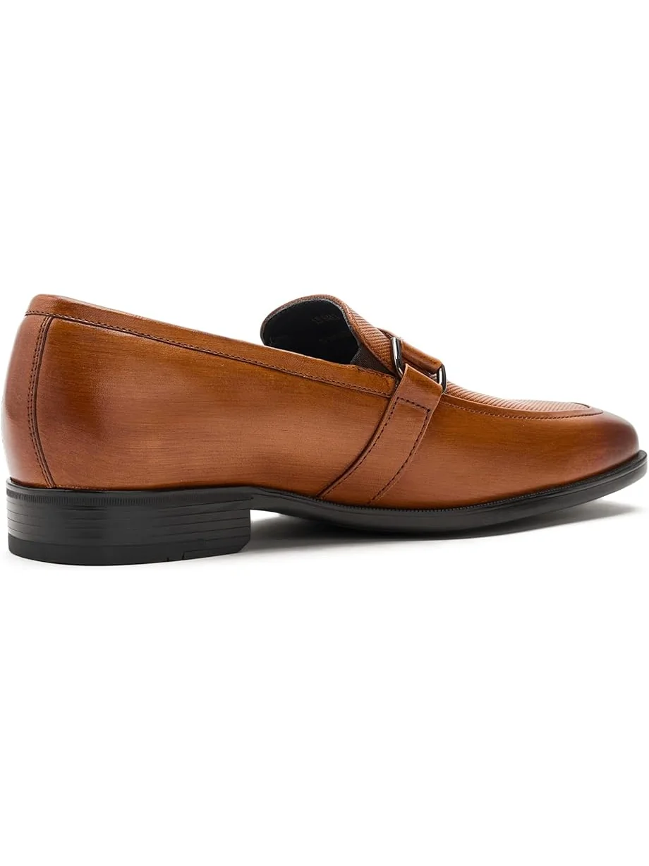 Мужские лоферы Johnston & Murphy Gibbons Embossed Bit — изображение 3 из 7, бежевый