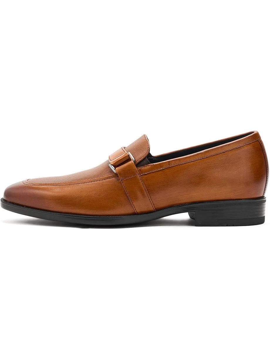 Мужские лоферы Johnston & Murphy Gibbons Embossed Bit — изображение 4 из 7, бежевый
