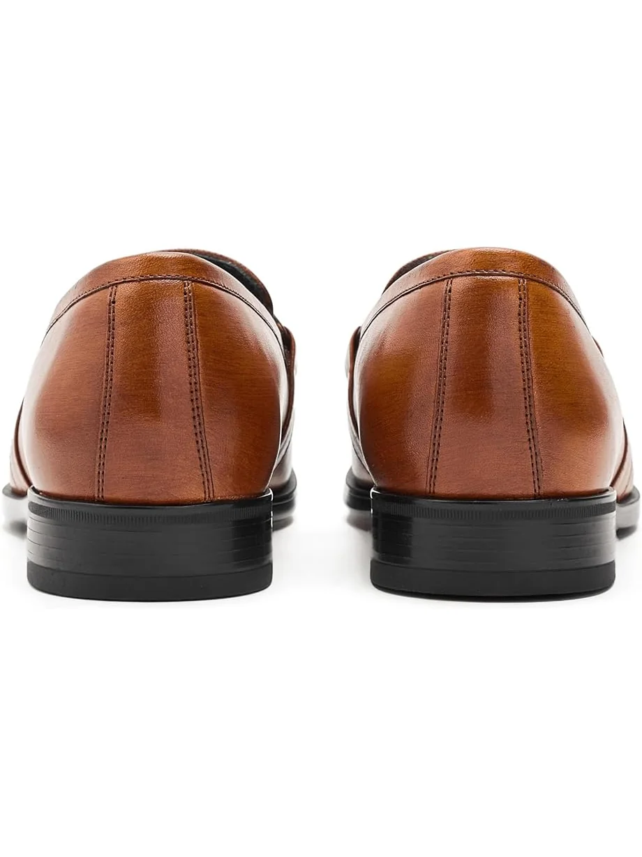 Мужские лоферы Johnston & Murphy Gibbons Embossed Bit — изображение 7 из 7, бежевый