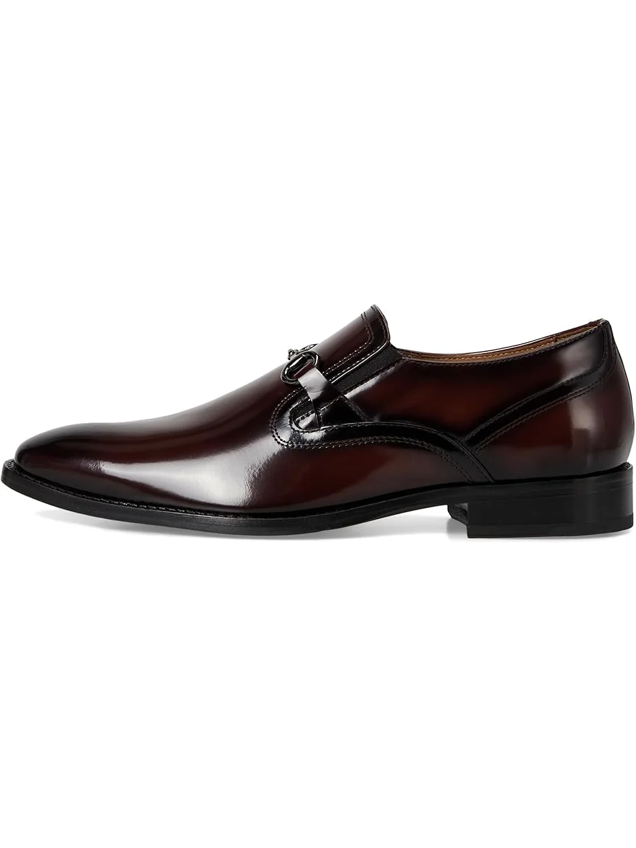 Мужские лоферы Johnston & Murphy Richland Plain Toe Bit — изображение 4 из 7, бордовый