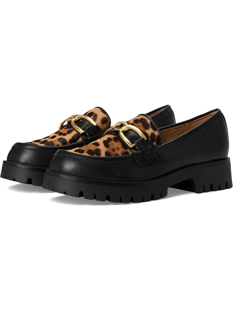 Женские лоферы Nine West Gables — изображение 1 из 7, черный/мульти