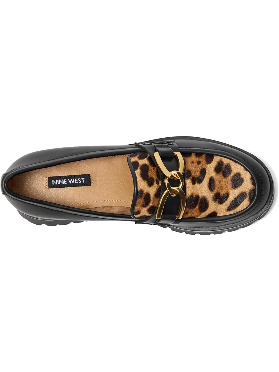 Женские лоферы Nine West Gables — изображение 2 из 7, черный/мульти