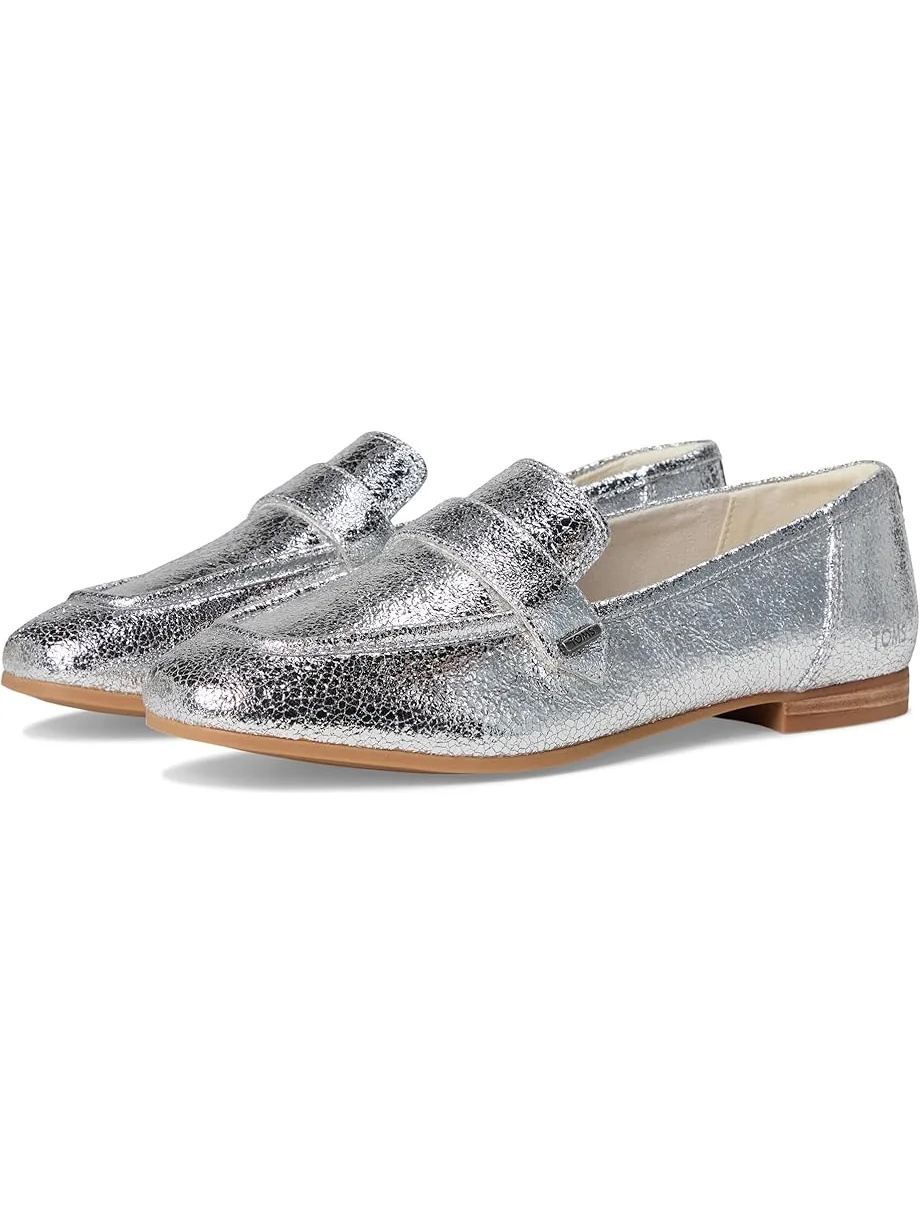 Женские лоферы TOMS Lynette — изображение 1 из 7, серебристый