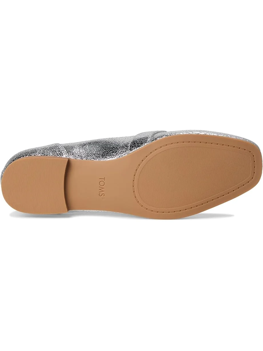 Женские лоферы TOMS Lynette — изображение 3 из 7, серебристый