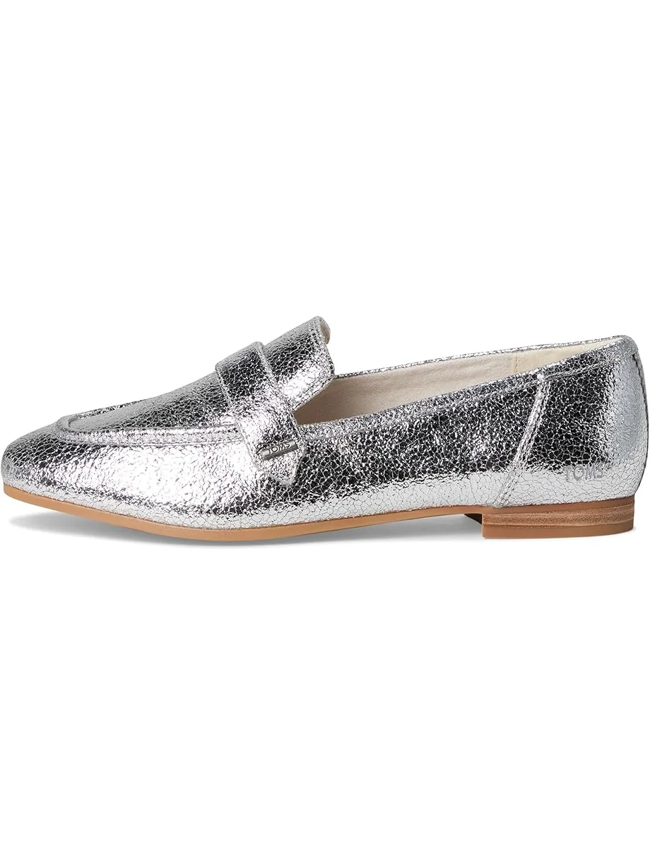 Женские лоферы TOMS Lynette — изображение 4 из 7, серебристый