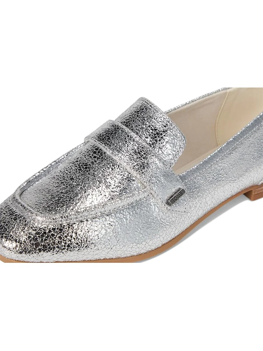 Женские лоферы TOMS Lynette — изображение 6 из 7, серебристый