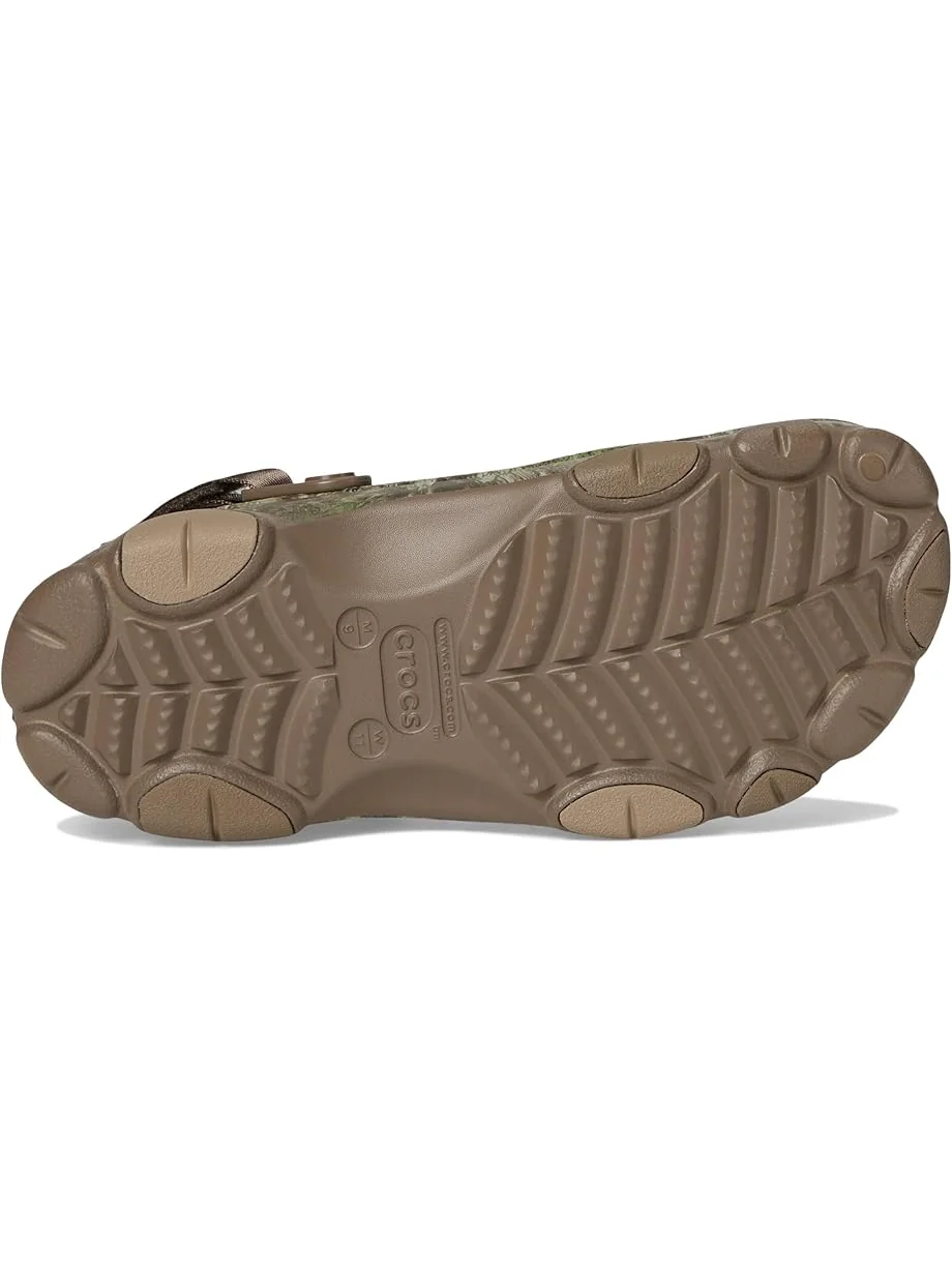 Унисекс клоги Crocs Classic All-Terrain - Camo Graphics, Realtree Apx — изображение 3 из 7, настоящее дерево