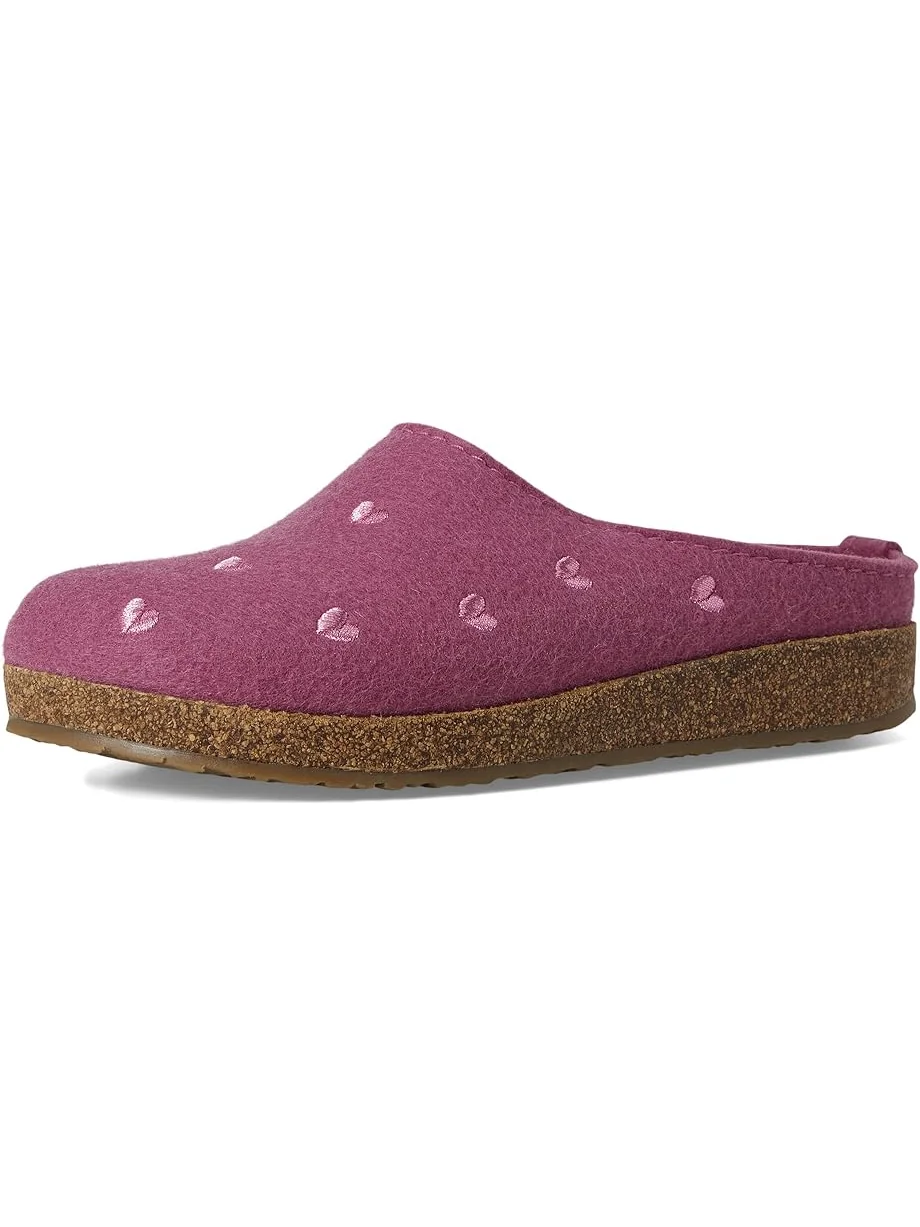 Женские тапочки Haflinger Cuorcini — изображение 7 из 7, розовый