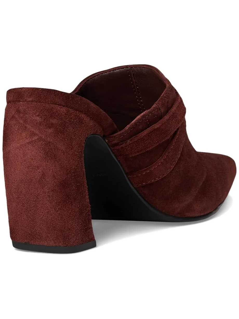 Женские сабо Free People Date Night на каблуке, Port Royale Suede — изображение 5 из 7, портовый