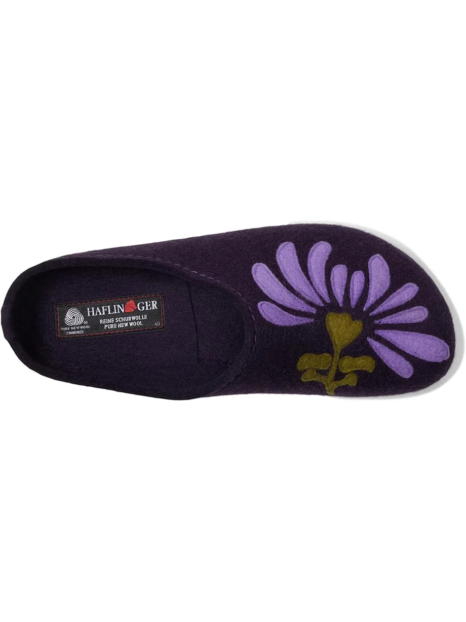 Женские сабо Haflinger Blooming, Eggplant — изображение 2 из 7, баклажановый
