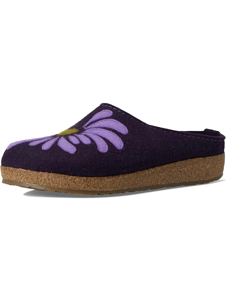 Женские сабо Haflinger Blooming, Eggplant — изображение 7 из 7, баклажановый