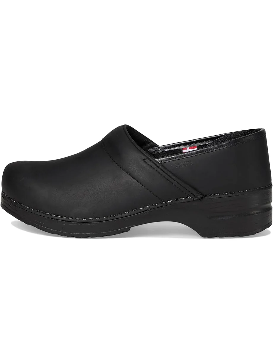 Мужские клоги Sanita Professional Oiled Nubuck — изображение 4 из 7, черный
