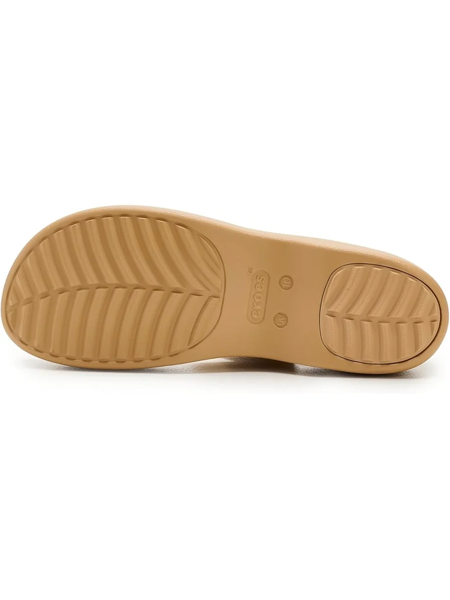 Женские сандалии Crocs Brooklyn Sky, босоножки на танкетке — изображение 5 из 7, сыроватка