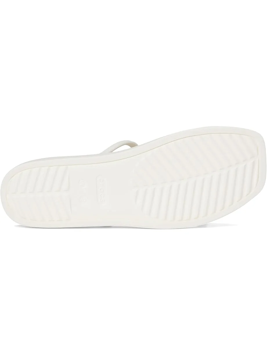 Женские сандалии Crocs Miami Two-Strap — изображение 3 из 7, мел
