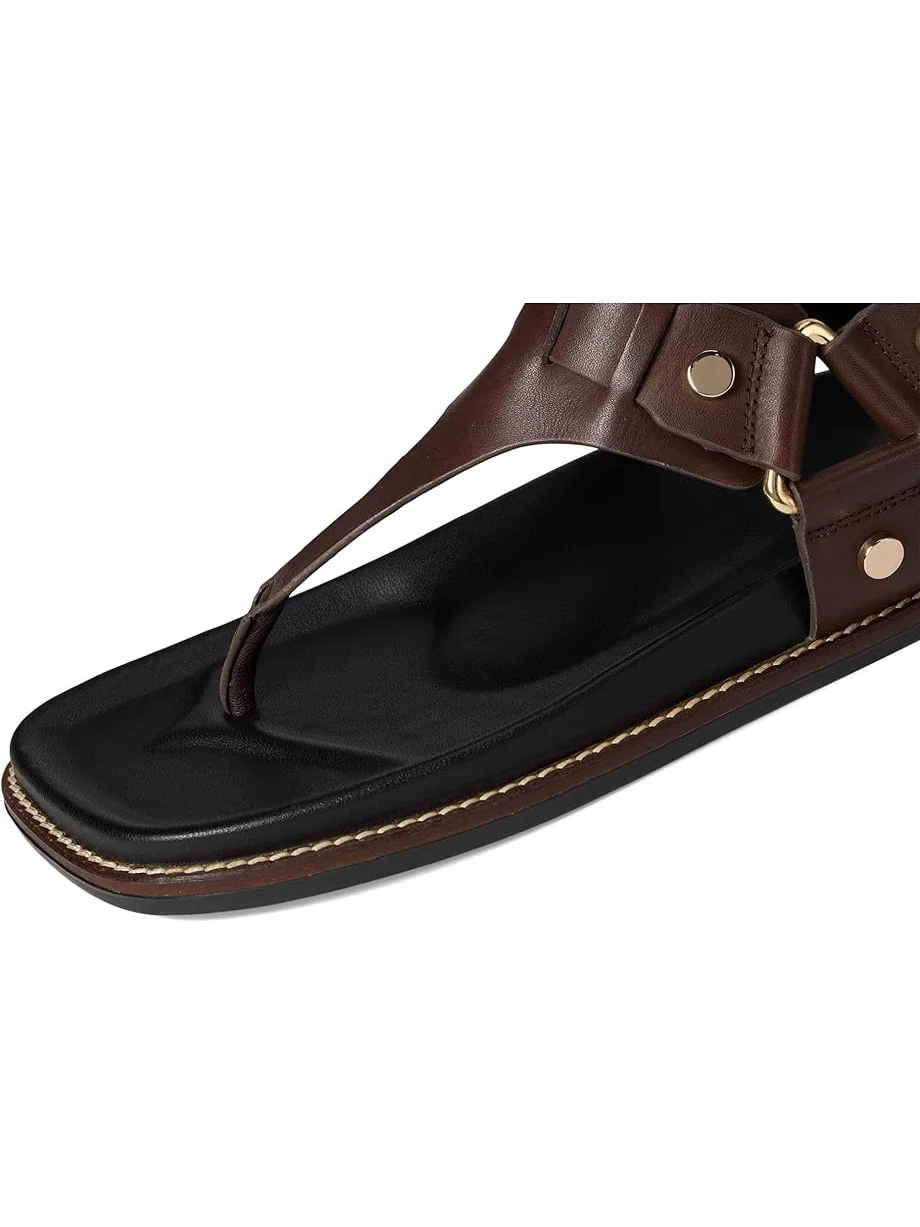 Женские сандалии Free People Suri Square Toe — изображение 6 из 7, шоколадный