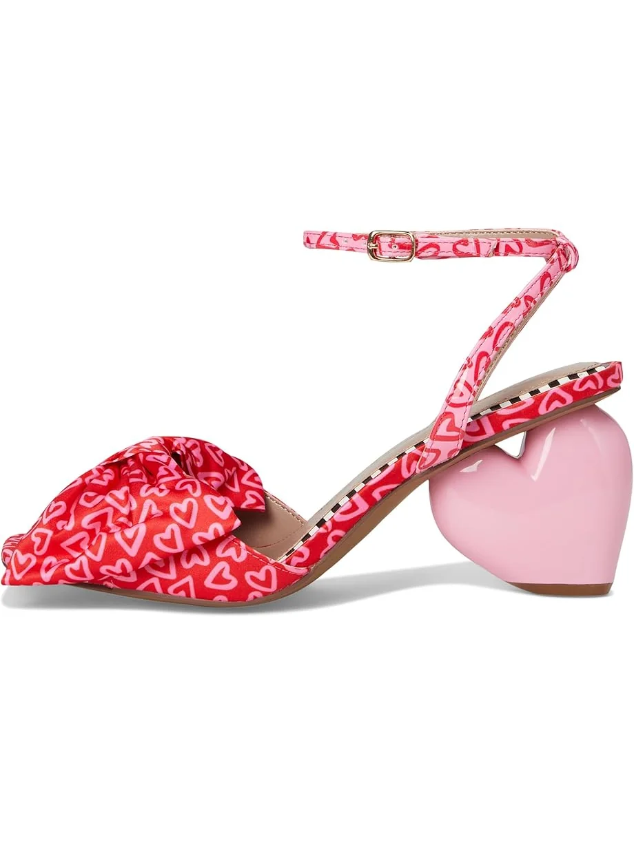 Женские туфли на каблуке Blue by Betsey Johnson Kendal — изображение 4 из 7, красный мульти