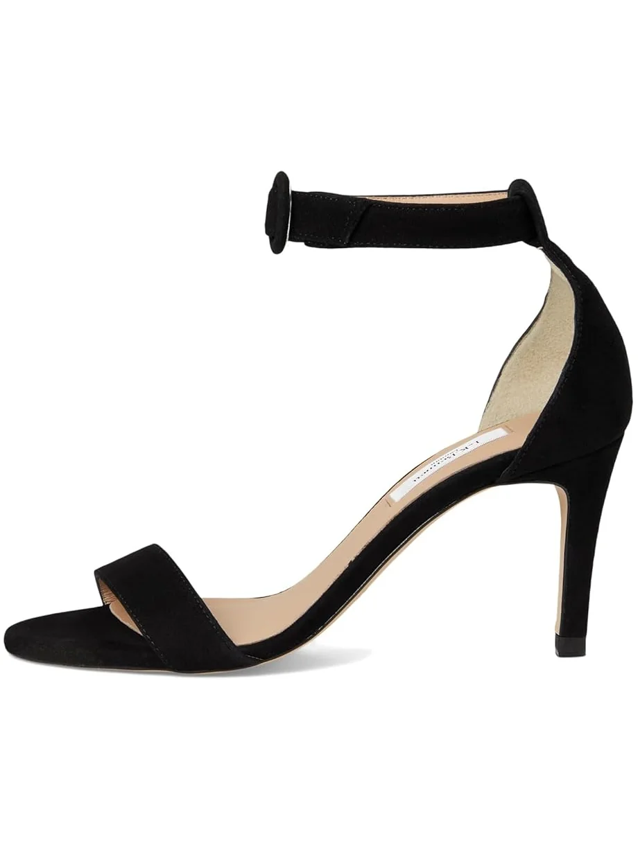 Женские босоножки на каблуке LK Bennett Ivy Single Strap — изображение 4 из 7, черный