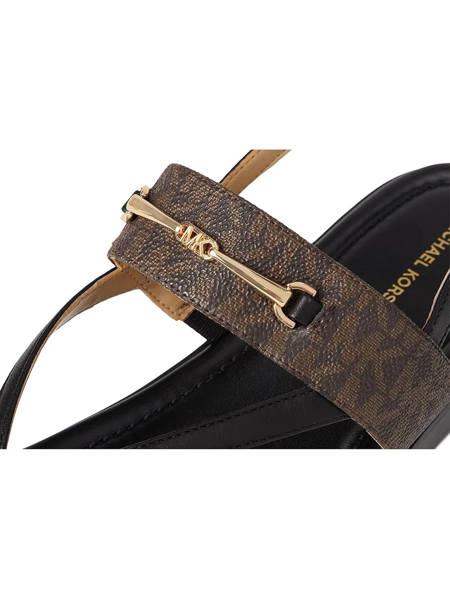 Женские сандалии MICHAEL Michael Kors Lena — изображение 6 из 7, черный/коричневый