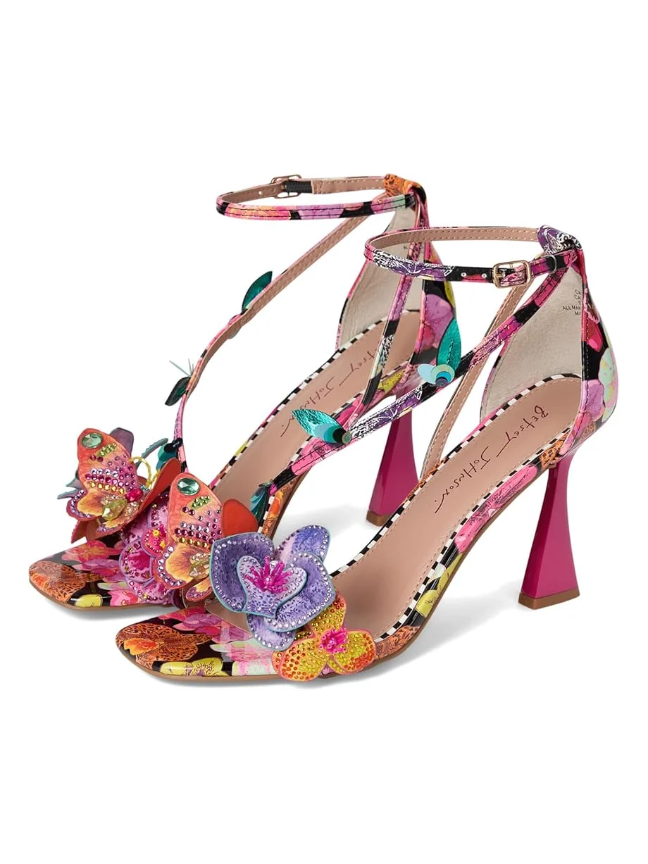 Женские туфли на каблуке Blue by Betsey Johnson Camile — изображение 1 из 7, черный мульти