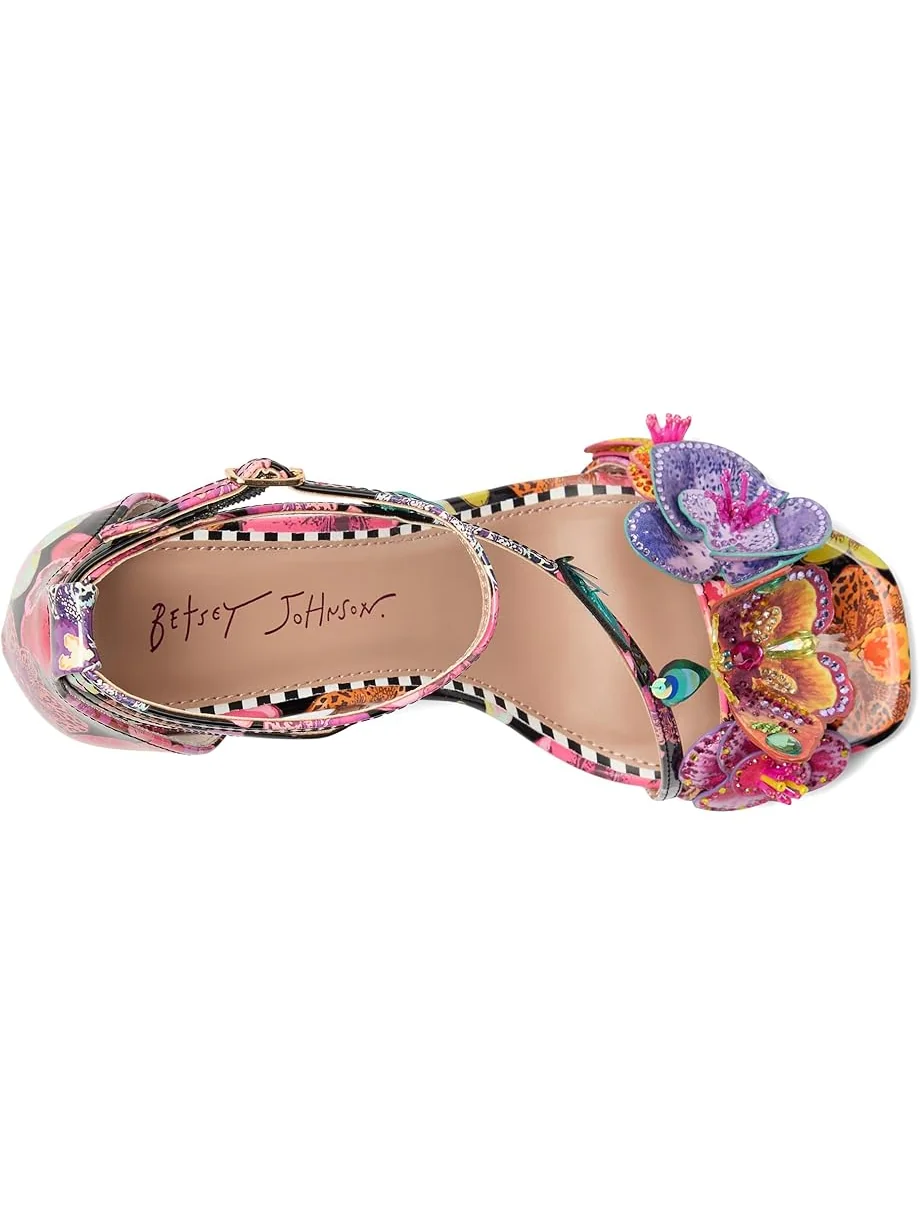 Женские туфли на каблуке Blue by Betsey Johnson Camile — изображение 2 из 7, черный мульти