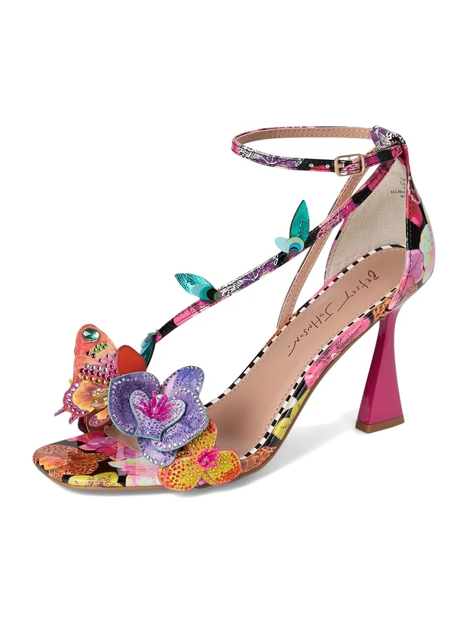 Женские туфли на каблуке Blue by Betsey Johnson Camile — изображение 7 из 7, черный мульти