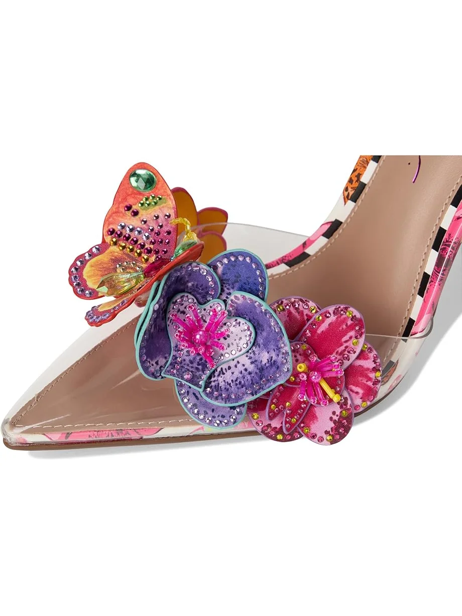 Женские туфли на каблуке Blue by Betsey Johnson Chelsie — изображение 6 из 7, белый мульти
