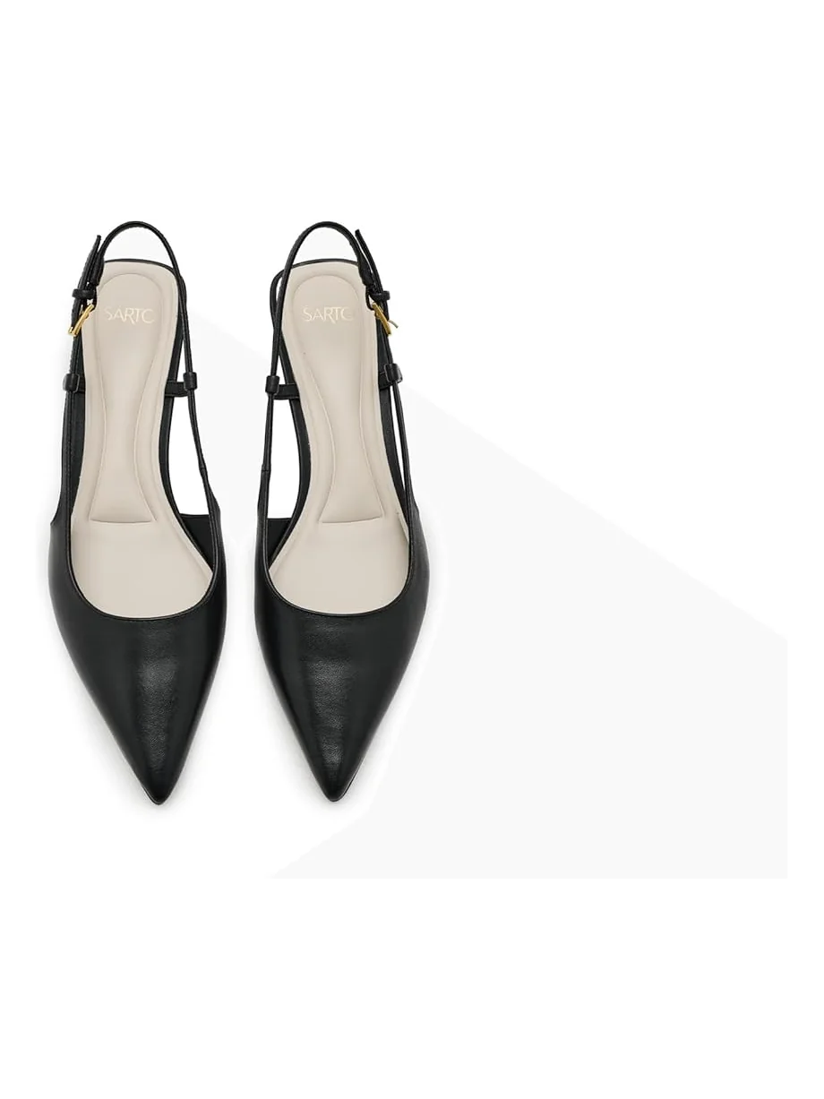 Женские босоножки-шпильки Franco Sarto A-Amelie Slingback — изображение 2 из 7, черный