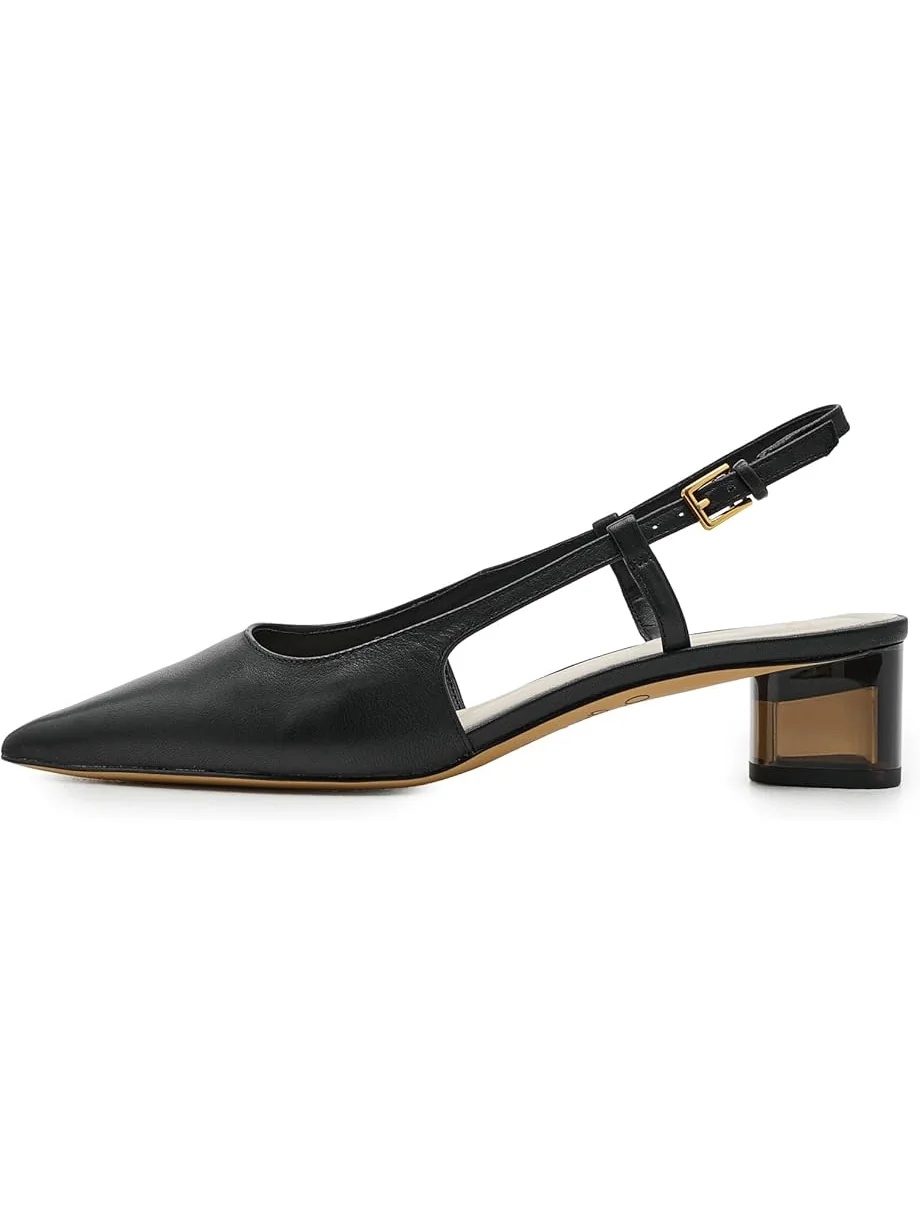 Женские босоножки-шпильки Franco Sarto A-Amelie Slingback — изображение 4 из 7, черный