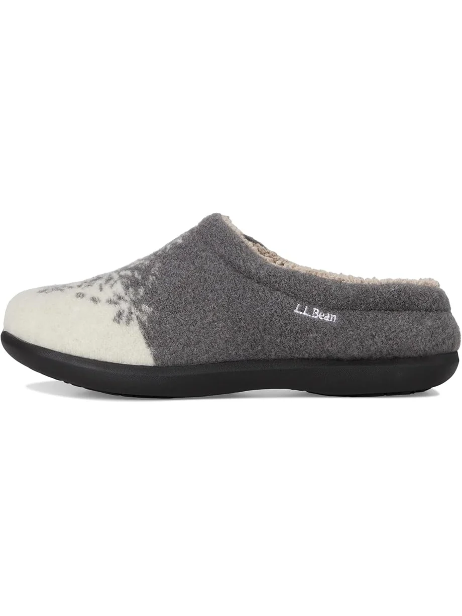 Женские тапочки L.L.Bean Daybreak Scuffs Motif — изображение 4 из 7, серый