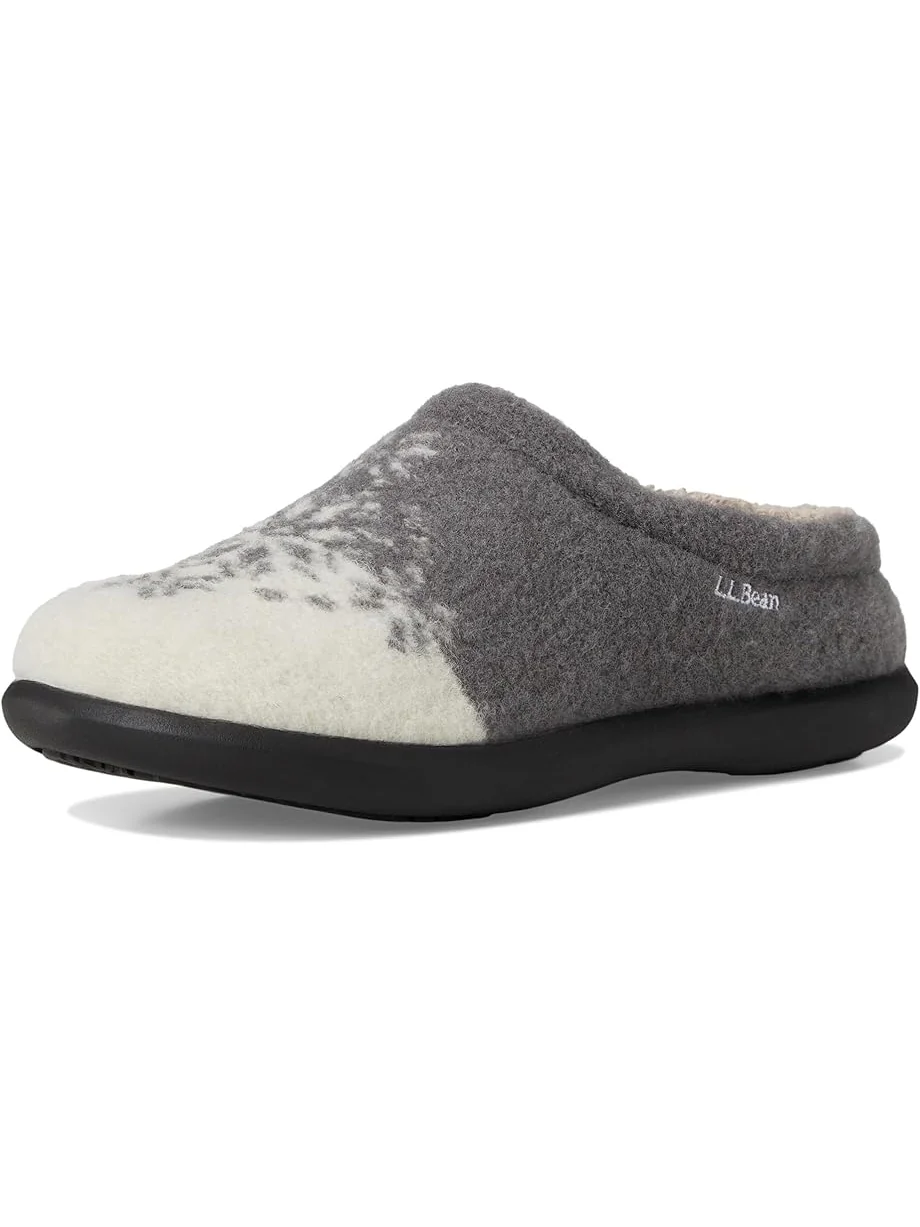 Женские тапочки L.L.Bean Daybreak Scuffs Motif — изображение 7 из 7, серый