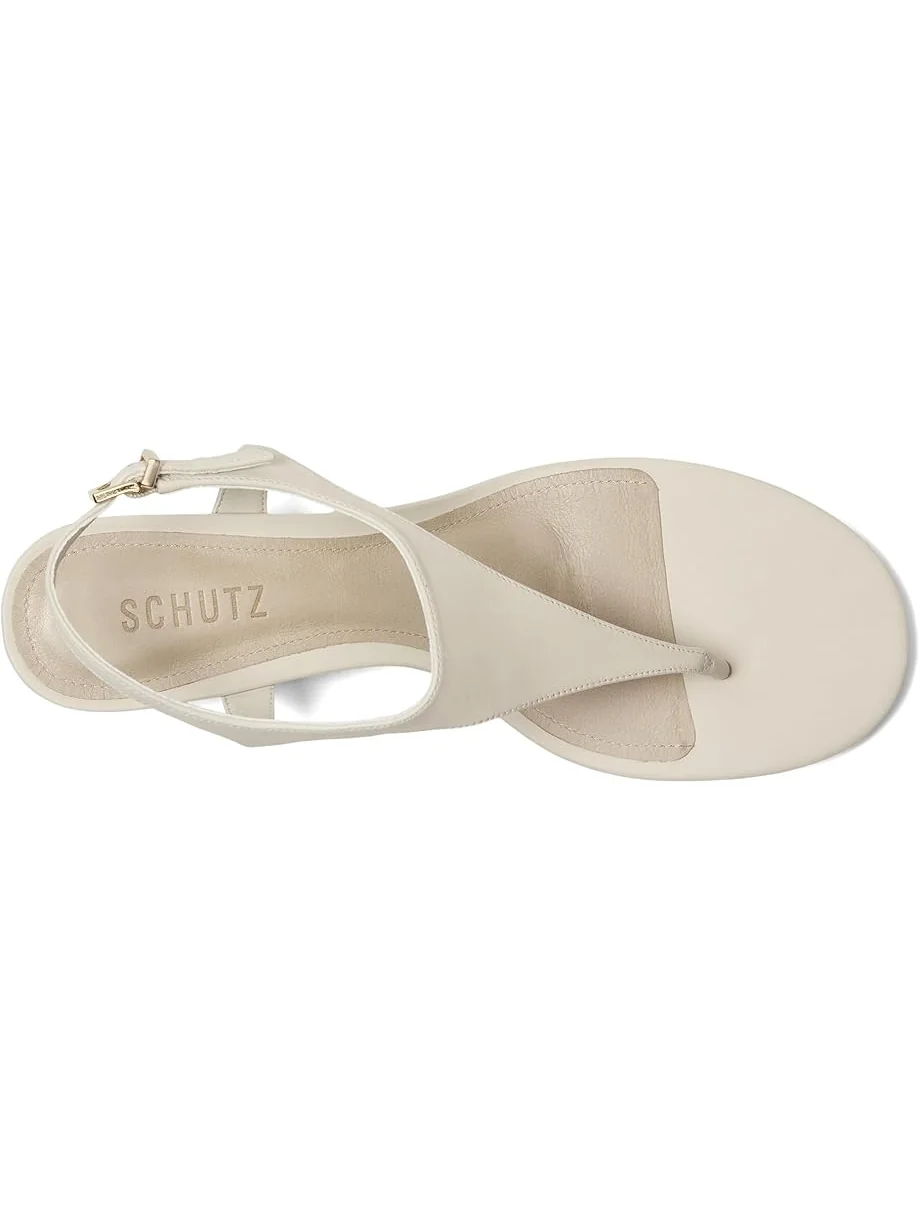Женские босоножки Schutz Lys Wedge — изображение 2 из 7, белый