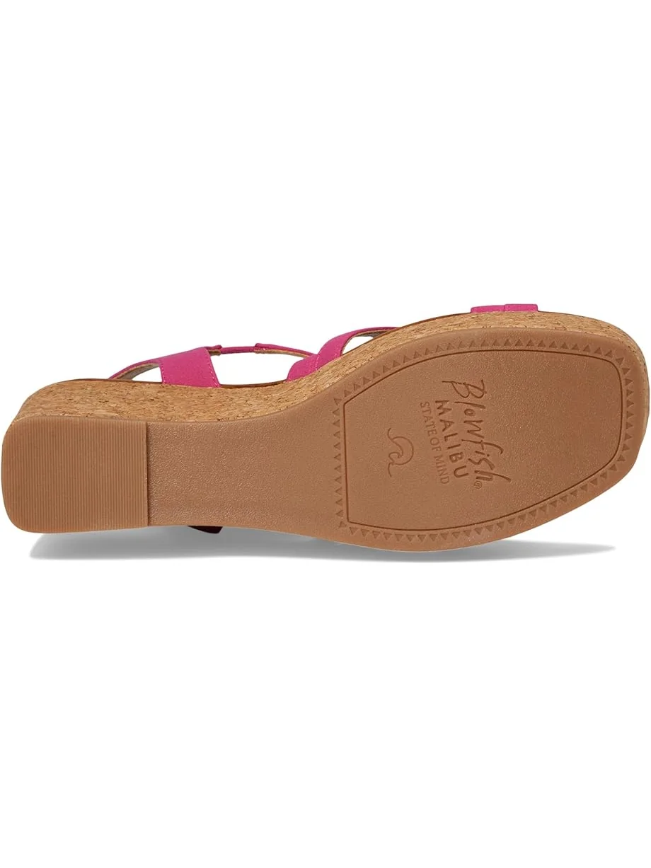 Женские босоножки на каблуке Blowfish Malibu Aurora Strappy — изображение 3 из 7, фуксия
