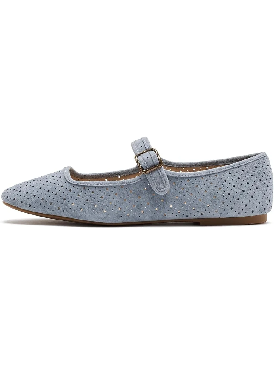 Женские сандалии Lucky Brand Tannyr Perforated — изображение 4 из 7, серый