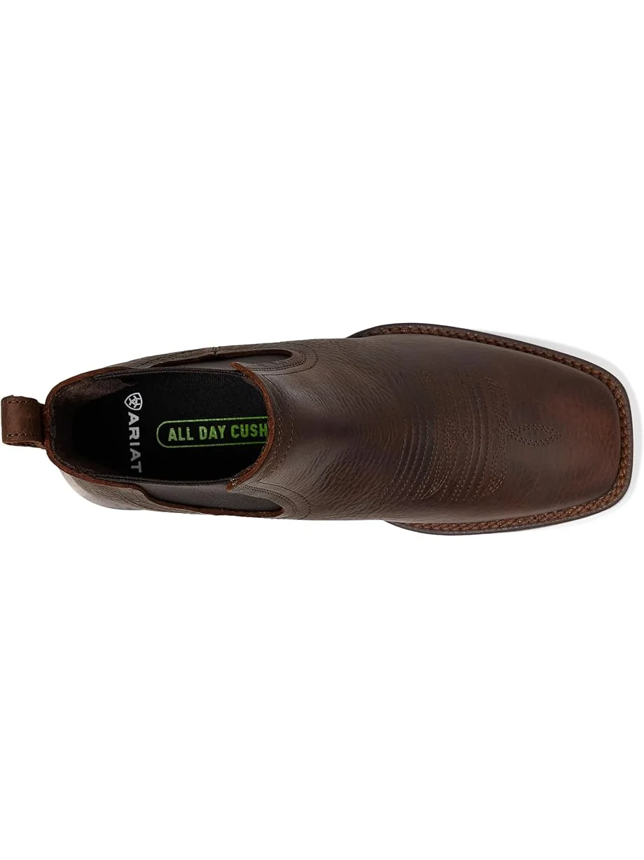 Мужские ковбойские ботинки Ariat Booker Ultra — изображение 2 из 7, коричневый