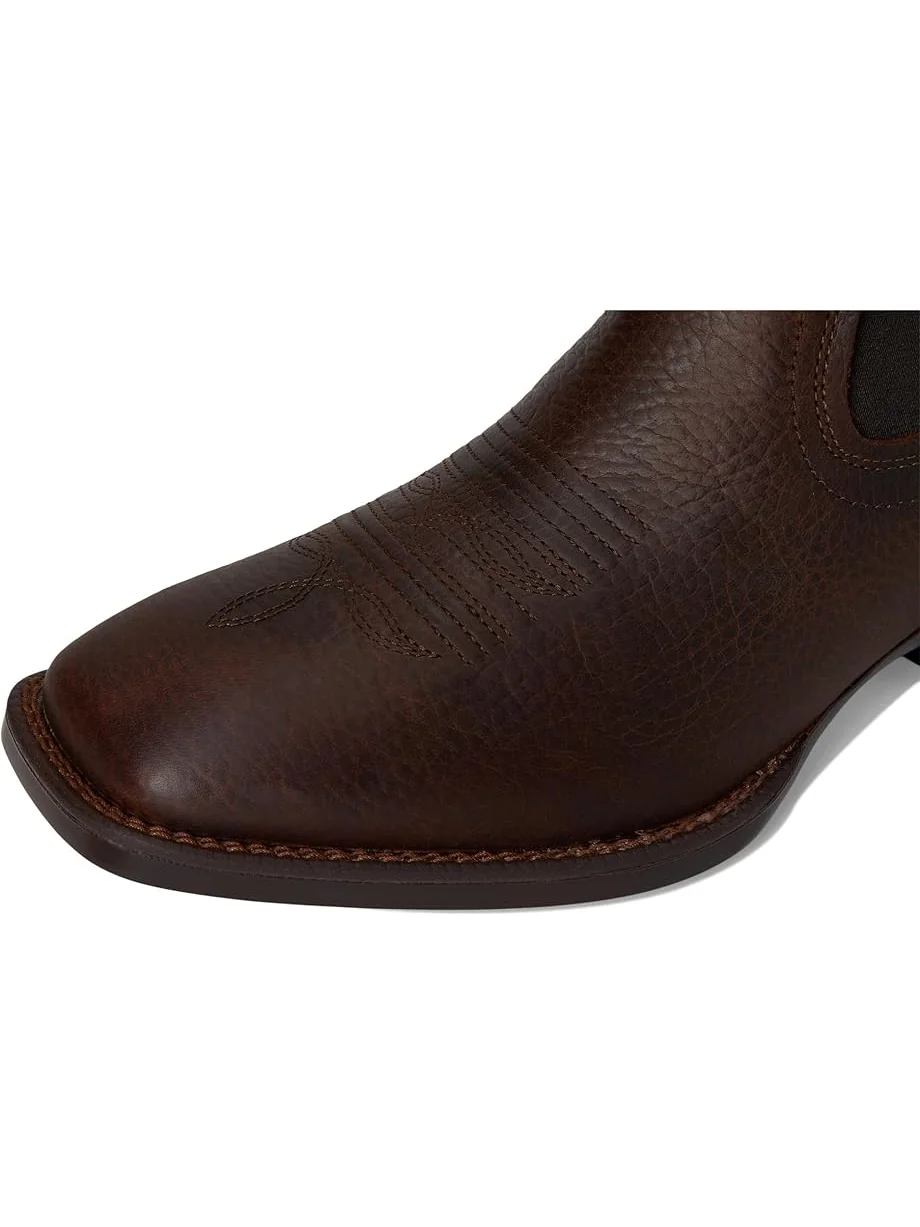 Мужские ковбойские ботинки Ariat Booker Ultra — изображение 6 из 7, коричневый