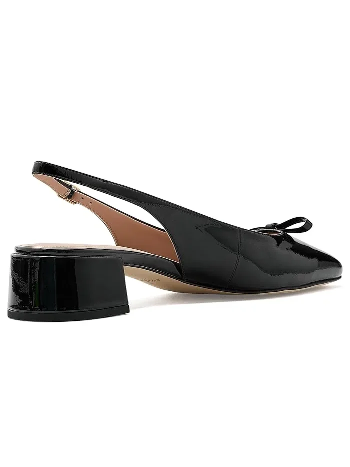 Туфли Patsy Bow Slingback Pumps Cole Haan — изображение 3 из 4, черный