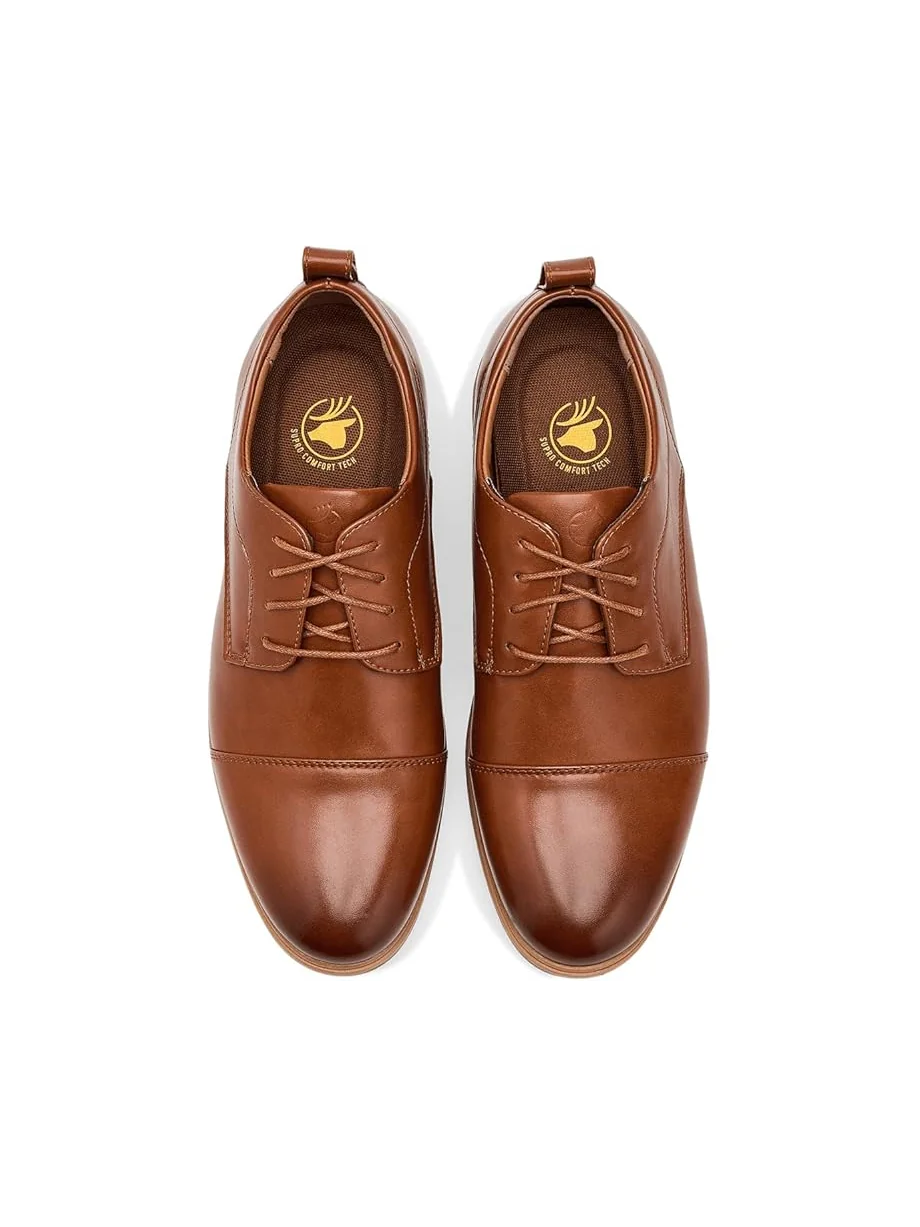 Мужские оксфорды Deer Stags Sienna — изображение 2 из 7, коричневый