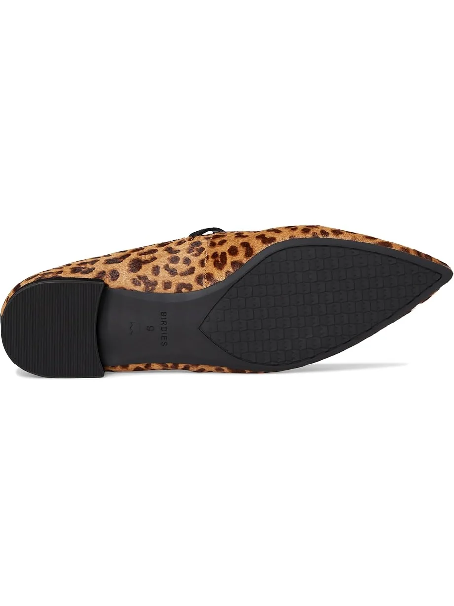 Женские балетки Birdies Goldfinch 15 Mary Jane Calf Hair, Leopard — изображение 3 из 7, леопардовый
