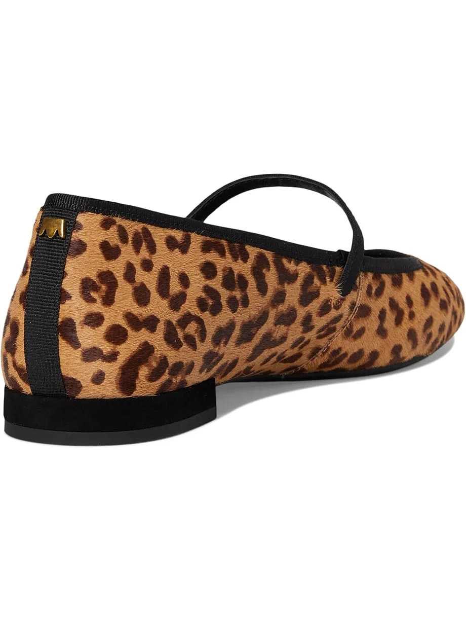 Женские балетки Birdies Goldfinch 15 Mary Jane Calf Hair, Leopard — изображение 5 из 7, леопардовый