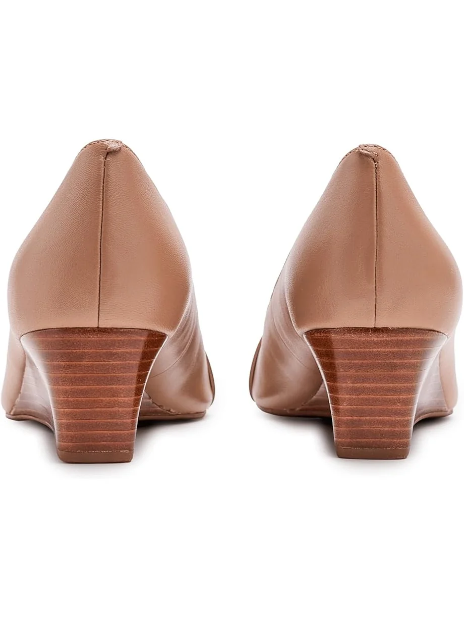 Женские туфли Cole Haan Go-To Malta Peep Toe Bow — изображение 7 из 7, песочный