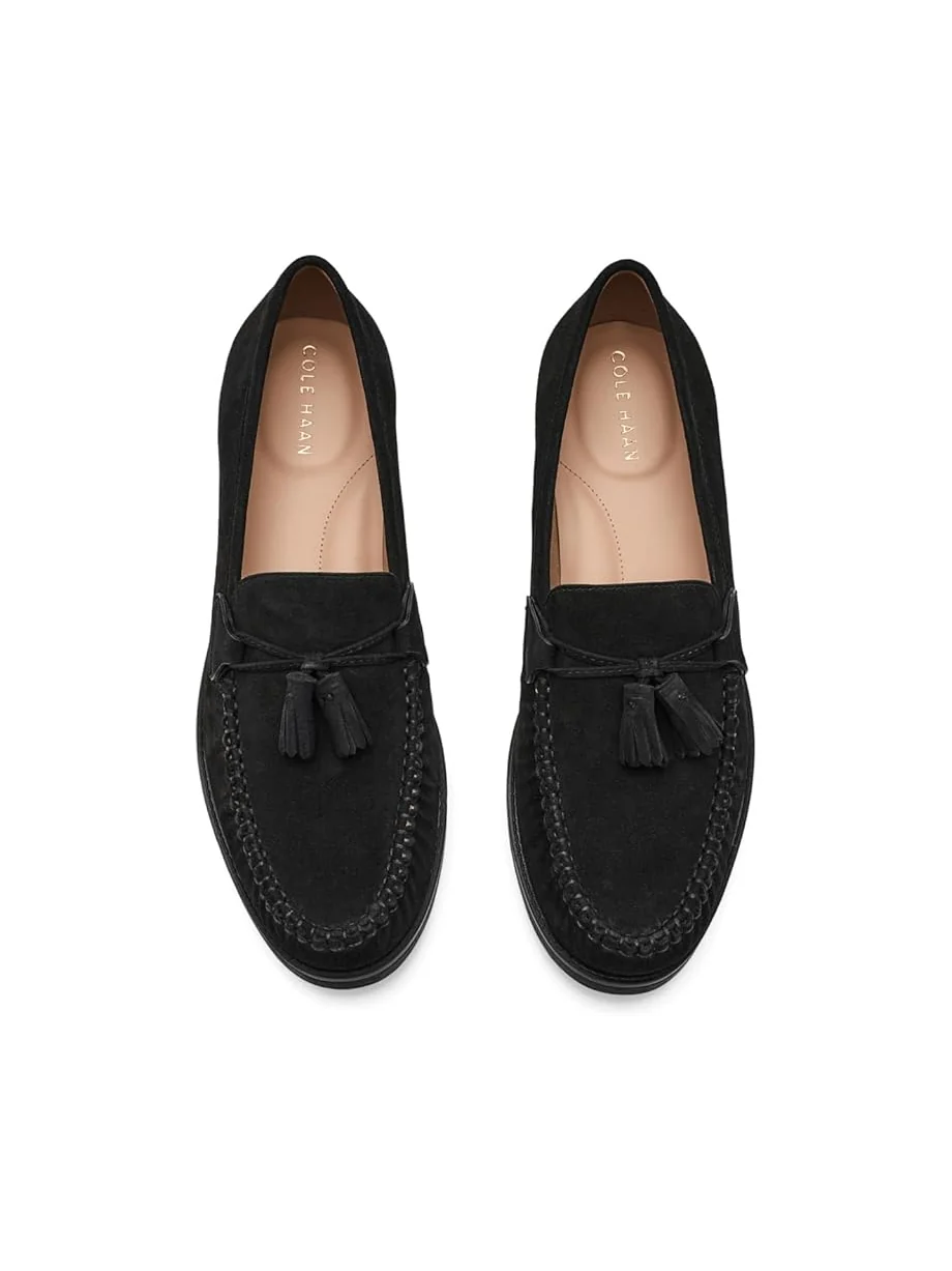 Женские лоферы Cole Haan Stassi Soft Tassel — изображение 2 из 7, черный