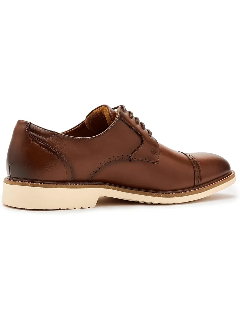 Мужские оксфорды Stacy Adams Vogel Cap Toe — изображение 3 из 7, коричневый