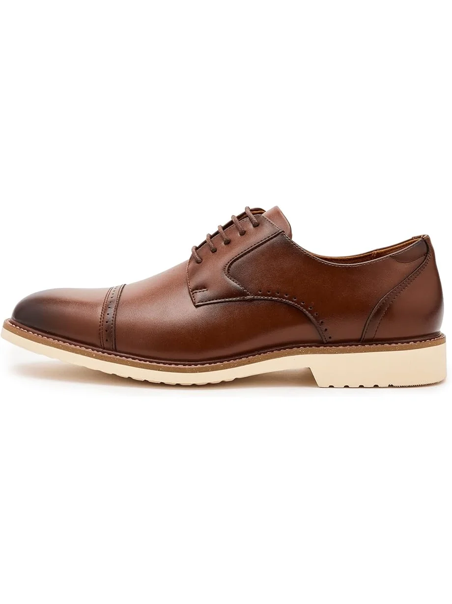 Мужские оксфорды Stacy Adams Vogel Cap Toe — изображение 4 из 7, коричневый