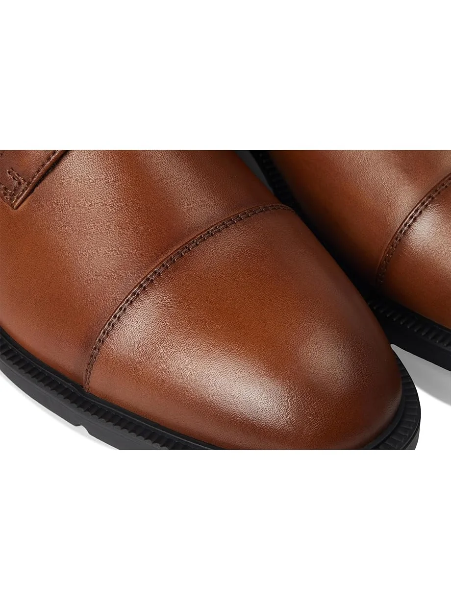Мужские оксфорды Nunn Bush Kore Icon Cap Toe Oxford Easy-On Easy-Off Dress Casual — изображение 6 из 7, коричневый