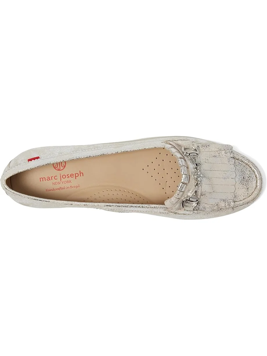 Женские лоферы Marc Joseph New York Lexington Golf — изображение 2 из 6, серебристый