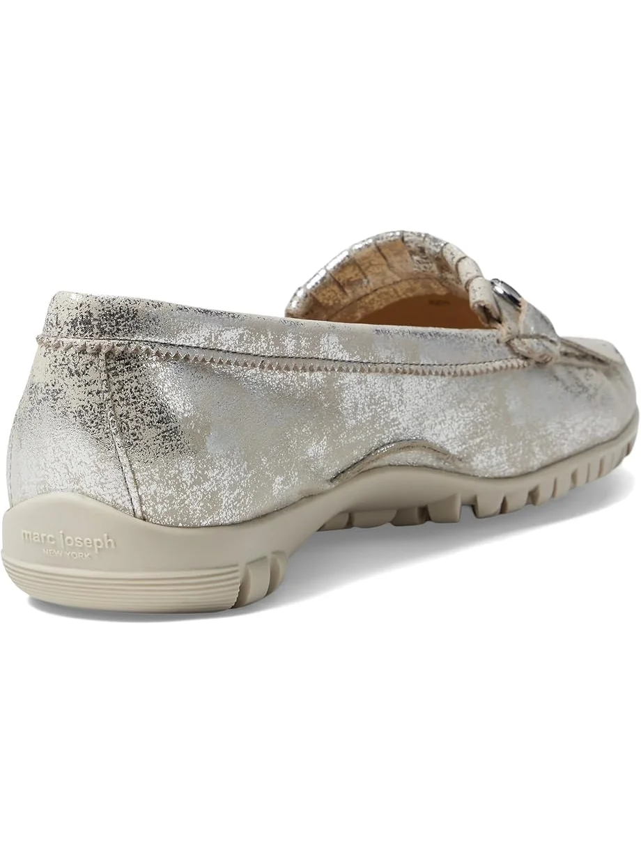 Женские лоферы Marc Joseph New York Lexington Golf — изображение 5 из 6, серебристый
